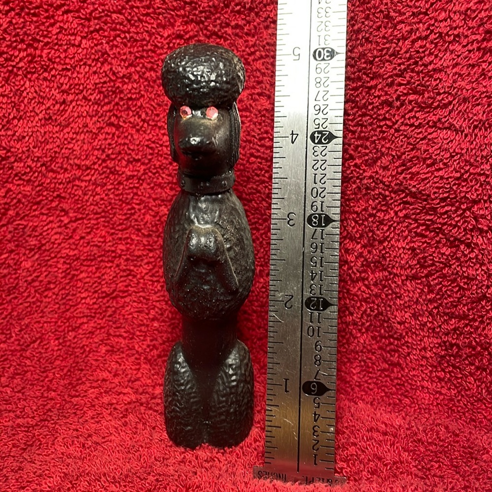 Handcrafted Poodle Dog Made From WEST VIRGINIA COAL!